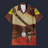 Modetrail Snowquill Set Zelda Hawaiian Shirt Costume, The Legend of Zelda Costume S-5XL US Size, Unisex Button Down Shirt