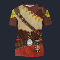 Modetrail Snowquill Set Zelda T-shirt Costume, The Legend of Zelda Costume S-5XL US Size, Gift For Him