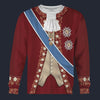 Modetrail Spain Charles III Sweater Costume, History Costume S-5XL US Size, Gift For Him