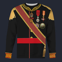 Modetrail Spain King Alfonso XII Version 2 Sweater Costume, History Costume S-5XL US Size, Gift For Him