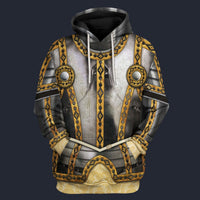Modetrail Spain Philip II Fleece Hoodie Costume, History Costume S-5XL US Size, Gift For Him
