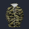 Modetrail Special Forces American Tiger Stripe CAMO Tracksuit Costume Hoodie Sweatshirt T-Shirt Sweatpants, American Costume S-5XL US Size