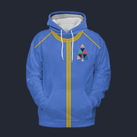 Modetrail Spock Starfleet Dress Uniform Hoodie Costume, Star Trek Costume S-5XL US Size, Gift For Him