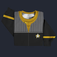 Modetrail Standard Uniform 2370s Operations Division Sweater Costume, Star Trek Costume S-5XL US Size, Gift For Him