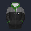 Modetrail Standard Uniform 2370s Security Division Fleece Hoodie Costume, Star Trek Costume S-5XL US Size, Gift For Him