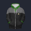 Modetrail Standard Uniform 2370s Security Division Fleece Zip Hoodie Costume, Star Trek Costume S-5XL US Size, Gift For Him