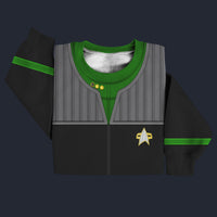 Modetrail Standard Uniform 2370s Security Division Sweater Costume, Star Trek Costume S-5XL US Size, Gift For Him