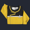 Modetrail Standard Uniform Operations Division Starfleet 2380_s Tracksuit Costume Hoodie Sweatshirt T-Shirt Sweatpants, Star Trek Costume S-5XL US Size