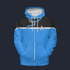Modetrail Standard Uniform Sceience Division Starfleet 2380_s Fleece Zip Hoodie Costume, Star Trek Costume S-5XL US Size, Gift For Him