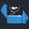 Modetrail Standard Uniform Sceience Division Starfleet 2380_s Tracksuit Costume Hoodie Sweatshirt T-Shirt Sweatpants, Star Trek Costume S-5XL US Size