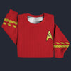 Modetrail Star Trek TOS Original Series Red Tracksuit Costume Hoodie Sweatshirt T-Shirt Sweatpants, S-5XL US Size
