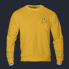 Modetrail Star Trek TOS Original Series Yellow Tracksuit Costume Hoodie Sweatshirt T-Shirt Sweatpants, S-5XL US Size