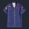 Modetrail Star Trek Uniform 2150s Command Hawaiian Shirt Costume, S-5XL US Size, Unisex Button Down Shirt