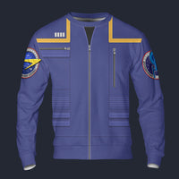 Modetrail Star Trek Uniform 2150s Operations Long Sleeves Costume, S-5XL US Size, Gift For Him