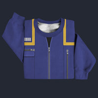 Modetrail Star Trek Uniform 2150s Operations Sweater Costume, S-5XL US Size, Gift For Him