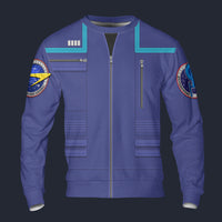 Modetrail Star Trek Uniform 2150s Science Long Sleeves Costume, S-5XL US Size, Gift For Him