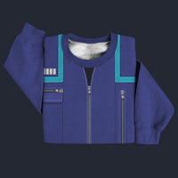 Modetrail Star Trek Uniform 2150s Science Sweater Costume, S-5XL US Size, Gift For Him