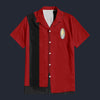 Modetrail Starfleet Duty Uniform 32nd Century Command Division Hawaiian Shirt Costume, Star Trek Costume S-5XL US Size, Unisex Button Down Shirt