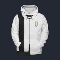 Modetrail Starfleet Duty Uniform 32nd Century Medical Division Fleece Hoodie Costume, Star Trek Costume S-5XL US Size, Gift For Him