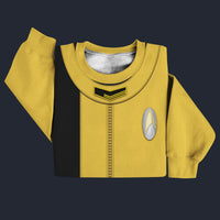 Modetrail Starfleet Duty Uniform 32nd Century Operation Division Sweater Costume, Star Trek Costume S-5XL US Size, Gift For Him