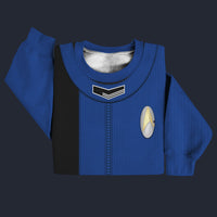 Modetrail Starfleet Duty Uniform 32nd Century Sciences Division Sweater Costume, Star Trek Costume S-5XL US Size, Gift For Him