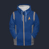 Modetrail Starfleet Duty Uniform Operations Division Discovery Fleece Hoodie Costume, Star Trek Costume S-5XL US Size, Gift For Him