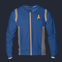 Modetrail Starfleet Duty Uniform Operations Division Discovery Sweatshirt Costume, Star Trek Costume S-5XL US Size, Gift For Him