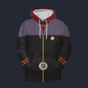 Modetrail Starfleet Flag Officers Duty Uniforms Tracksuit Costume Hoodie Sweatshirt T-Shirt Sweatpants, Star Trek Costume S-5XL US Size
