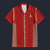 Modetrail Starfleet Red Uniform Operations Division Discovery Hawaiian Shirt Costume, Star Trek Costume S-5XL US Size, Unisex Button Down Shirt