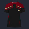 Modetrail Star Trek Starfleet Uniform Circa 2385 Flag Officer T-shirt Costume, S-5XL US Size, Gift For Him