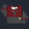Modetrail Star Trek Starfleet Uniform Deep Space Nine Cadet Red Tracksuit Costume Hoodie Sweatshirt T-Shirt Sweatpants, S-5XL US Size