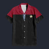 Modetrail Star Trek Starfleet Uniform Deep Space Nine Red Tracksuit Costume Hoodie Sweatshirt T-Shirt Sweatpants, S-5XL US Size