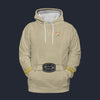 Modetrail Star Trek Starfleet Uniform Mid 2270s Light Brown Tracksuit Costume Hoodie Sweatshirt T-Shirt Sweatpants, S-5XL US Size
