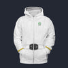 Modetrail Star Trek Starfleet Uniform Mid 2270s White Tracksuit Costume Hoodie Sweatshirt T-Shirt Sweatpants, S-5XL US Size