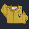 Modetrail Starfleet Yellow Uniform Admiral Discovery Tracksuit Costume Hoodie Sweatshirt T-Shirt Sweatpants, Star Trek Costume S-5XL US Size