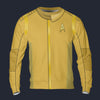 Modetrail Starfleet Yellow Uniform Command Division Discovery Tracksuit Costume Hoodie Sweatshirt T-Shirt Sweatpants, Star Trek Costume S-5XL US Size
