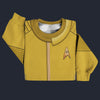 Modetrail Starfleet Yellow Uniform Operations Division Discovery Tracksuit Costume Hoodie Sweatshirt T-Shirt Sweatpants, Star Trek Costume S-5XL US Size