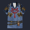 Modetrail Stealth Set Link Hawaiian Shirt Costume, The Legend of Zelda Costume S-5XL US Size, Unisex Button Down Shirt