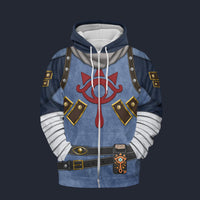 Modetrail Stealth Set Link Zip Hoodie Costume, The Legend of Zelda Costume S-5XL US Size, Gift For Him