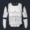 Modetrail Star Wars Stormtrooper Tracksuit Costume Hoodie Sweatshirt T-Shirt Sweatpants, S-5XL US Size