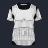 Modetrail Star Wars Stormtrooper T-shirt Costume, S-5XL US Size, Gift For Him