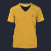Modetrail Star Trek Strange New Worlds Captain Christopher Pike T-shirt Costume, S-5XL US Size, Gift For Him