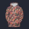 Modetrail Street Fighter Bison Shock Trooper Movie CAMO Tracksuit Costume Hoodie Sweatshirt T-Shirt Sweatpants, Military Costume S-5XL US Size