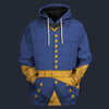 Modetrail Sweden Charles XII Fleece Hoodie Costume, History Costume S-5XL US Size, Gift For Him