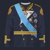 Modetrail Sweden Oscar II Long Sleeves Costume, History Costume S-5XL US Size, Gift For Him