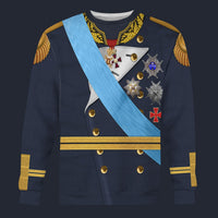 Modetrail Sweden Oscar II Sweater Costume, History Costume S-5XL US Size, Gift For Him