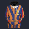 Modetrail Sweden Swiss Guard Armed Force Fleece Hoodie Costume, History Costume S-5XL US Size, Gift For Him
