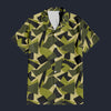 Modetrail Swedish M90 CAMO Hawaiian Shirt Costume, Military Costume S-5XL US Size, Unisex Button Down Shirt