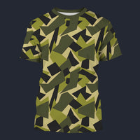 Modetrail Swedish M90 CAMO T-shirt Costume, Military Costume S-5XL US Size, Gift For Him