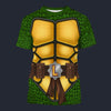 Modetrail TMNT Leonardo T-shirt Costume, S-5XL US Size, Gift For Him